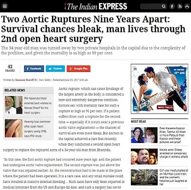 Indian Express Coverage